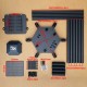 RJX1600 6-Axis Carbon Fiber Umbrella Folding Hexacopter Frame without motor mounts