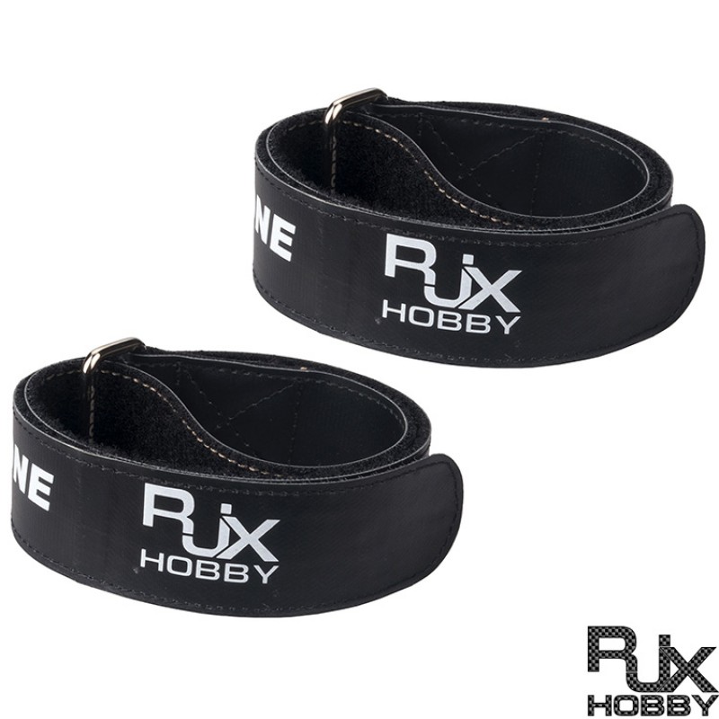 RJX Kevlar Stitched Battery Strap w/ Metal Buckle– 2 Pack(Width: 25mm Length:300/350/380mm)