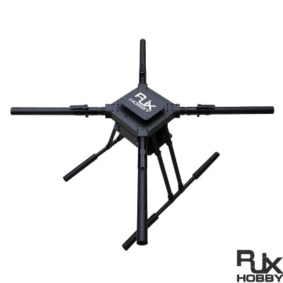 RJX1620 4-Axis Carbon Fiber Umbrella Folding Quadcopter Frame without motor mounts