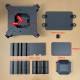 RJX1620 4-Axis Carbon Fiber Umbrella Folding Quadcopter Frame without motor mounts