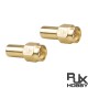 RJXHOBBY 2PCS Electronics RF coaxial connector adapter SMA male coaxial Termination Loads 1W DC- 3.0GHz 50Ω