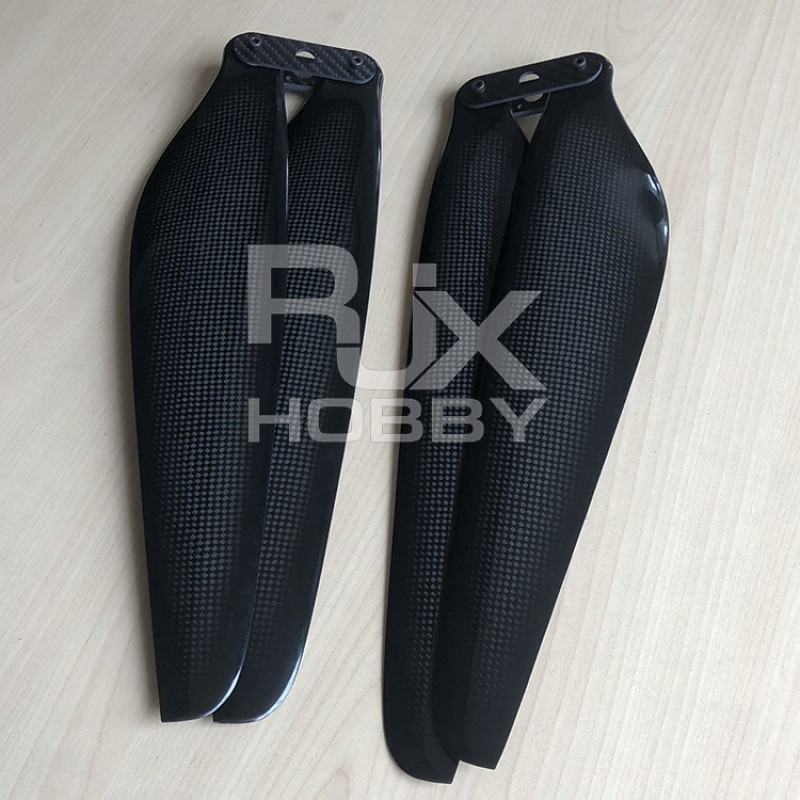 RJXHOBBY 30 x 10.5in carbon fiber folding propeller (continuous/CCW pair) prop male bee, agricultural plant protection uav.