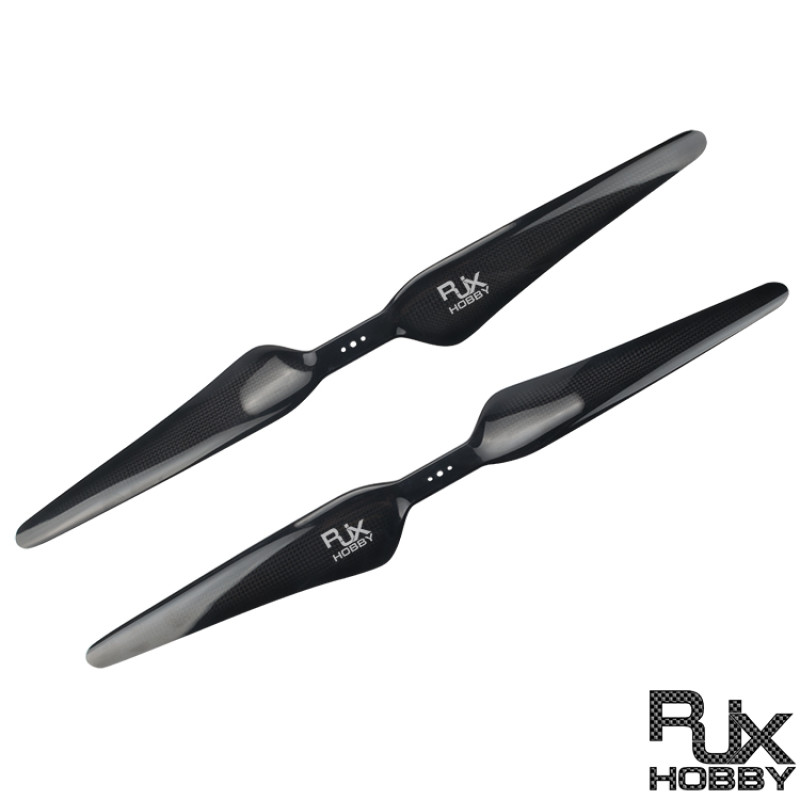 RJXHOBBY 1860 Carbon Fiber Propeller (CW/CCW PAIR) PROPS for Drone, Agricultural plant protection UAV