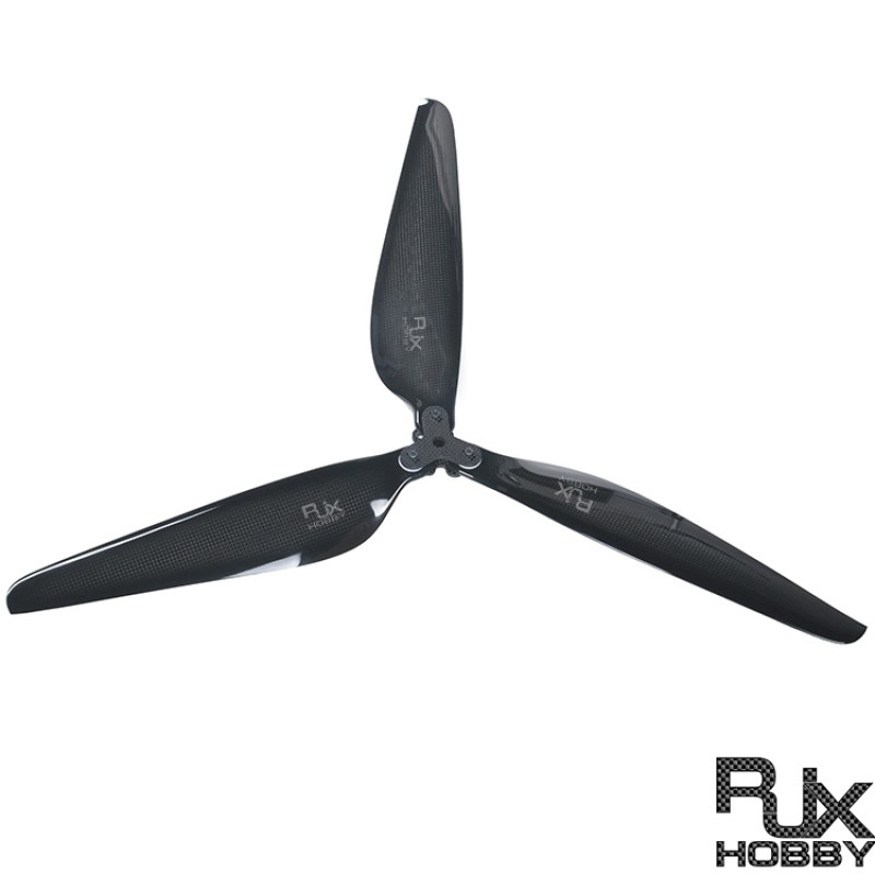 RJXHOBBY Carbon Fiber Folding Propeller – 3 BLADE – 26 x 8.5 (1 set)