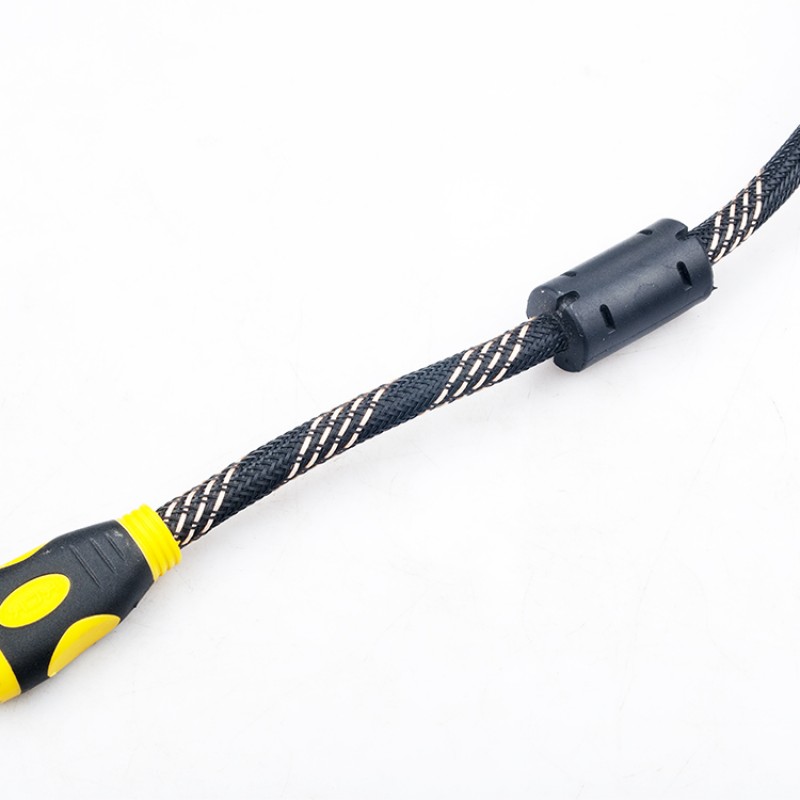 RJXHOBBY 6mmX5m Nylon Expandable Braided Cable Sleeving, Braided Wire Sleeve, Cable Sheath Mesh Wire Loom