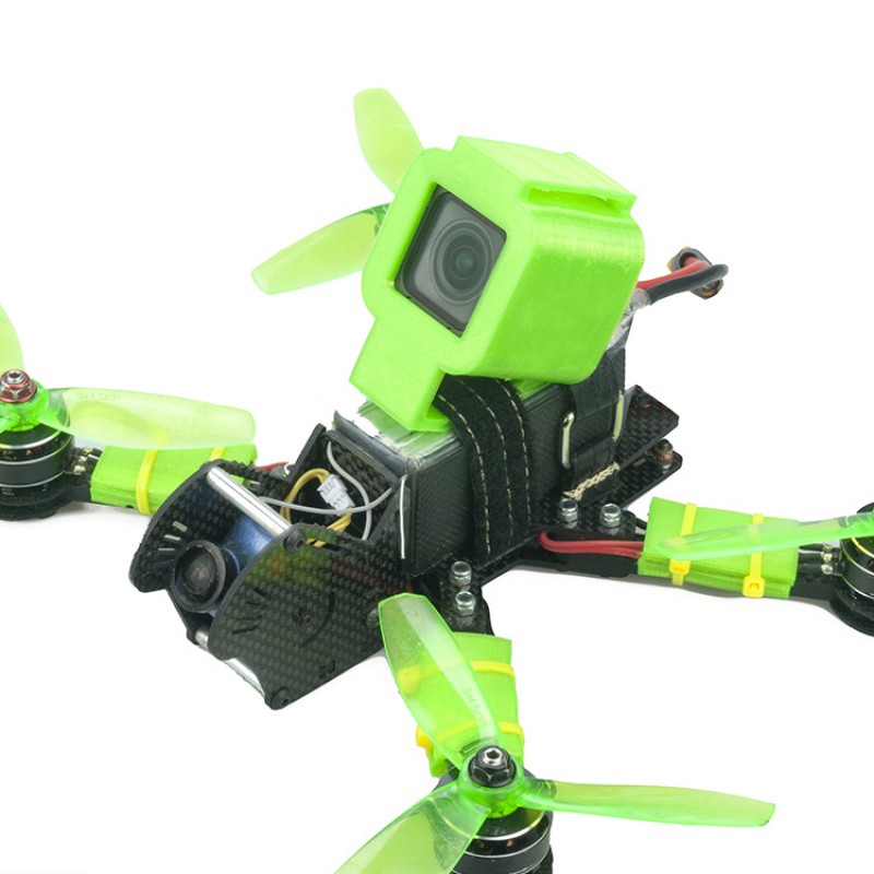 RJX Mini Camera Mount TPU Protective Case 3D Printed for FOXEER BOX 4K FPV Camera