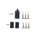 RJXHOBBY JR / Hitec / Spektrum Style Servo Connector Plugs Male / Female
