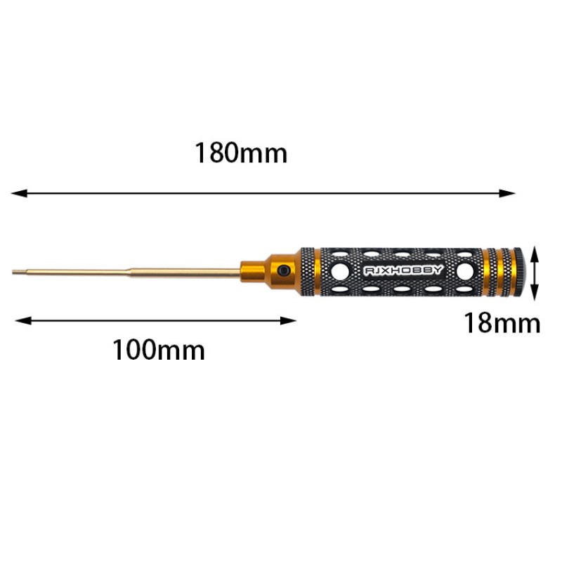 RJX RC Hex Screw driver Tools Kit 0.05", 1/16", 5/64", 3/32"