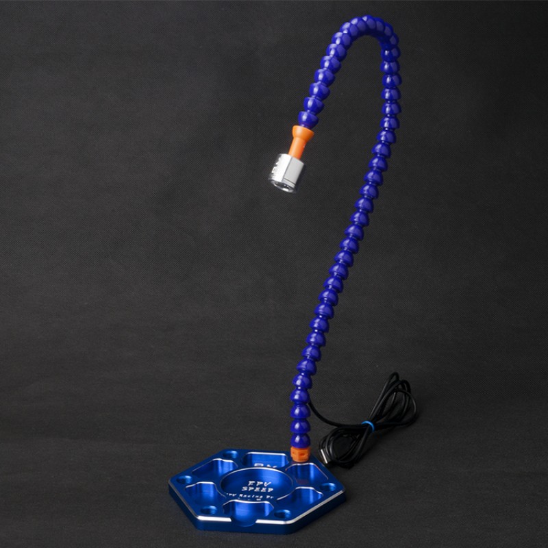RJX Helping Hands Third Hand Soldering Arms Flexible Arms With USB Lamp