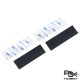 RJX 4pcs 100x 30x 2mm Mesh Surface FPV Anti-Slip Damping Silicone Mat Adhesive Tape for RC Quadcopter Multicopter Lipo Battery
