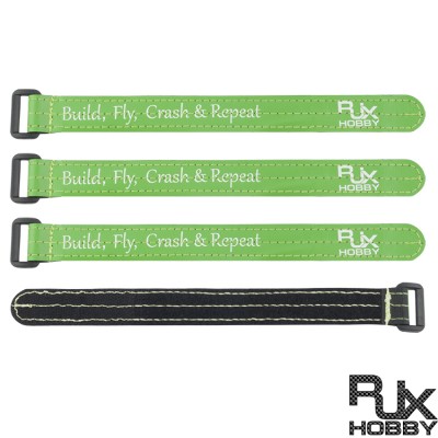 RJX Non-Slip Silicone Battery Straps – 4 Pack(Width: 20mm Length:200 /210 /220 /230 /250 /300mm)