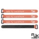 RJX Non-Slip Silicone Battery Straps – 4 Pack(Width: 20mm Length:200 /210 /220 /230 /250 /300mm)