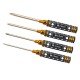 RJX 4pcs Phillips Screwdriver Tools Kit Set 3.0mm 4.0mm 5.0mm 5.8mm for RC FPV Car Boat Airplane