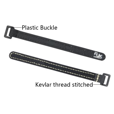 RJXHOBBY 4 Pack Nylon (K)evlar thread stitching Battery Straps(Width: 12mm Length: 100-300mm)