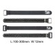 RJXHOBBY 4 Pack Nylon (K)evlar thread stitching Battery Straps(Width: 12mm Length: 100-300mm)