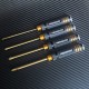 RJX 4pcs Phillips Screwdriver Tools Kit Set 3.0mm 4.0mm 5.0mm 5.8mm for RC FPV Car Boat Airplane