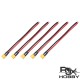 RJXHOBBY 5pcs XT30U Plug Male Connector with 150mm 16AWG Silicone Wire for RC LiPo Battery FPV Racing Drone