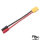 RJXHOBBY XT90 Female to XT150 AS150 male Connector Adapter 15CM 10awg Wire DJI S1000 S900