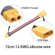 RJXHOBBY XT90 Male to XT60 Female Adapter 12AWG Wire 15cm Turnigy Drone FPV Lipo NiMH battery