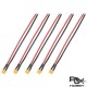 RJXHOBBY 5pcs XT30U Female Connector with 150mm 16AWG Silicone Wire for RC LiPo Battery FPV Racing Drone