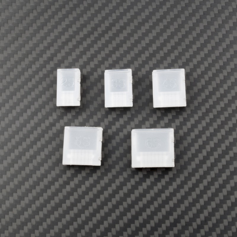 RJXHOBBY 10Pcs AB Clip Buckle LiPo Battery Balance Plug Connector Protector for 2S-6S Li-Po Battery