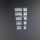 RJXHOBBY 10Pcs AB Clip Buckle LiPo Battery Balance Plug Connector Protector for 2S-6S Li-Po Battery