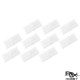 RJXHOBBY 10Pcs AB Clip Buckle LiPo Battery Balance Plug Connector Protector for 2S-6S Li-Po Battery