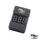 RJXHOBBY Lipo Battery Low Voltage Tester Checker 1S-8S Buzzer Alarm with LED Indicator