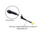 RJXHOBBY XT30U Male Plug DC 5.5mm x 2.5mm Male Adapter for FPV Lipo Battery & Drone Goggles