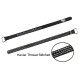 RJX Kevlar Stitched  Battery Strap w/ Metal Buckle– 4 Pack Black(Width: 10mm Length:100 /120 /130 /150 /170 /190 /200mm