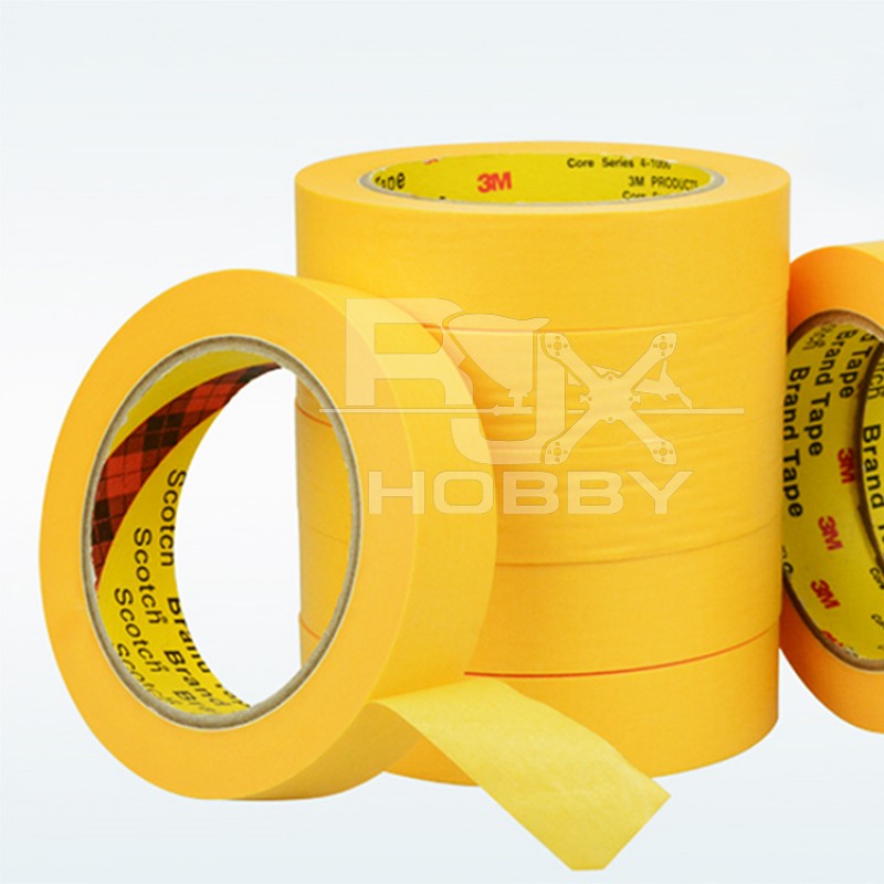 RJX 3M 244 Masking Tape 0.08 mm x 30 mm x 50 m 