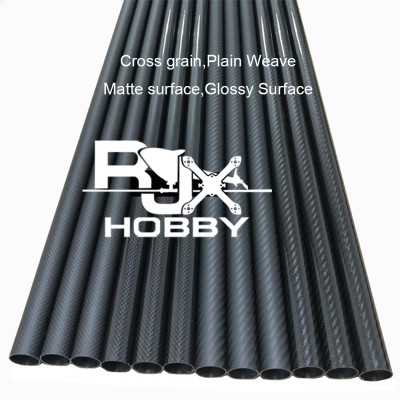 RJX Round Tube carbon fiber tube customized outer diameter