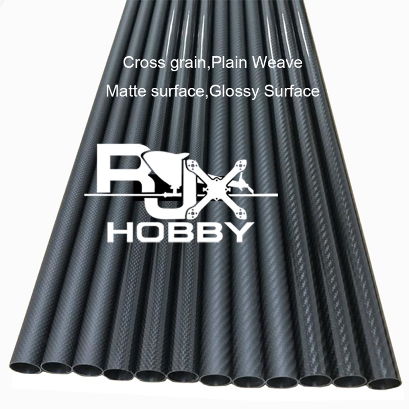 RJX Round Tube carbon fiber tube customized outer diameter