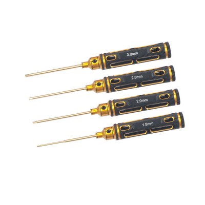 RJX Hex Screw driver Tools Kit 1.5mm / 2.0mm / 2.5mm / 3.0mm for RC Models Car Boat Airplane