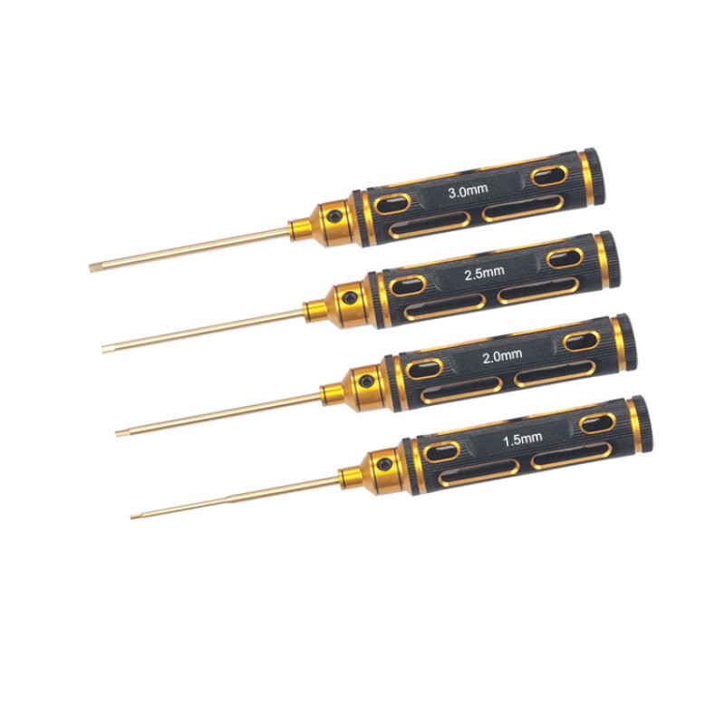 RJX Hex Screw driver Tools Kit 1.5mm / 2.0mm / 2.5mm / 3.0mm for RC Models Car Boat Airplane