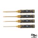 RJXHOBBY Hex /Nut/ Phillips/ Flat Screwdriver 16 pcs kits