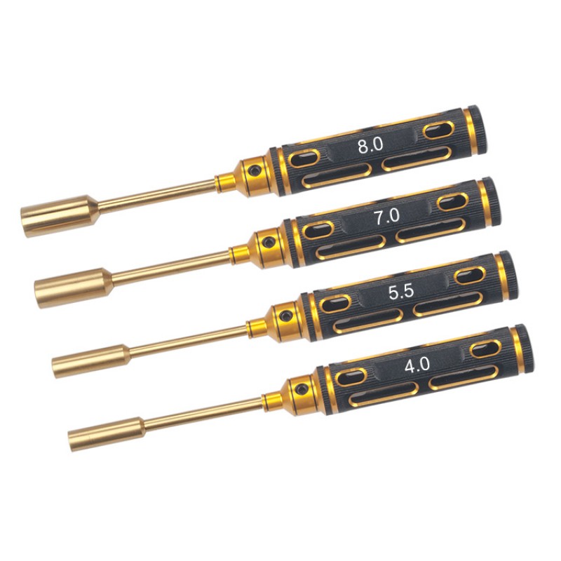 RJXHOBBY Hex /Nut/ Phillips/ Flat Screwdriver 16 pcs kits