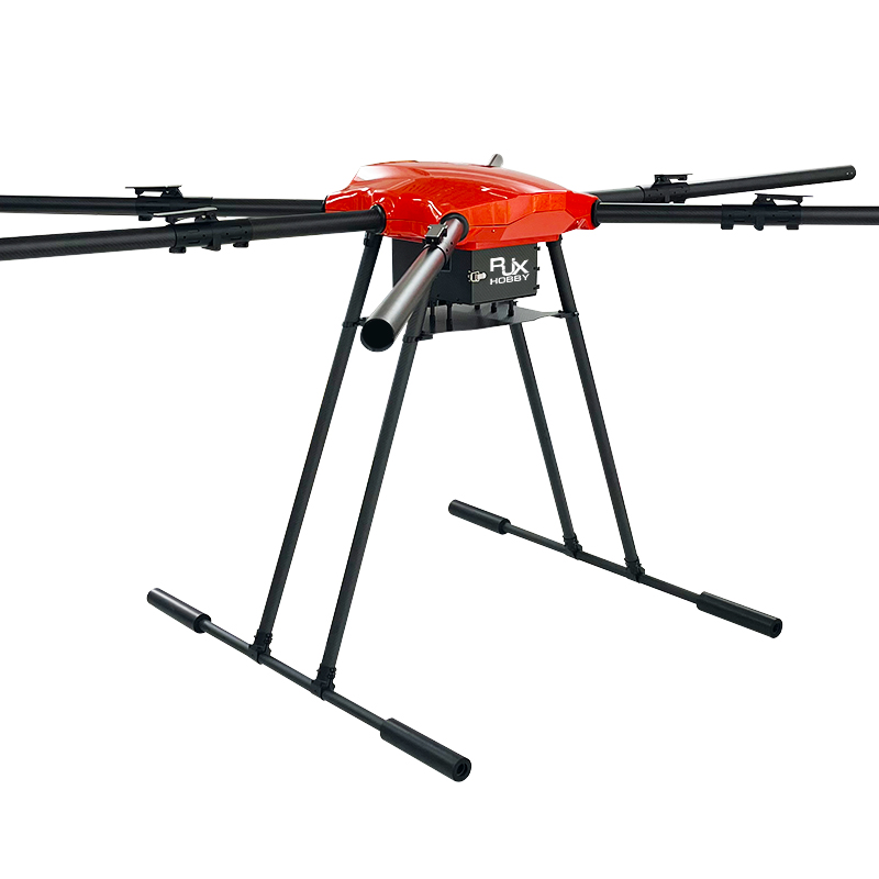RJX2550 6-Axis Carbon Fiber Folding Hexacopter Frame without motor mounts