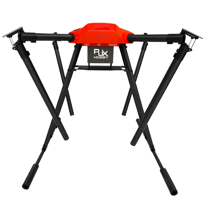 RJX2550 6-Axis Carbon Fiber Folding Hexacopter Frame without motor mounts