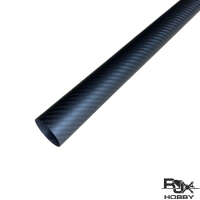 RJXHOBBY 3K Carbon Fiber Round Tube 2000mm (OD:7-60mm)