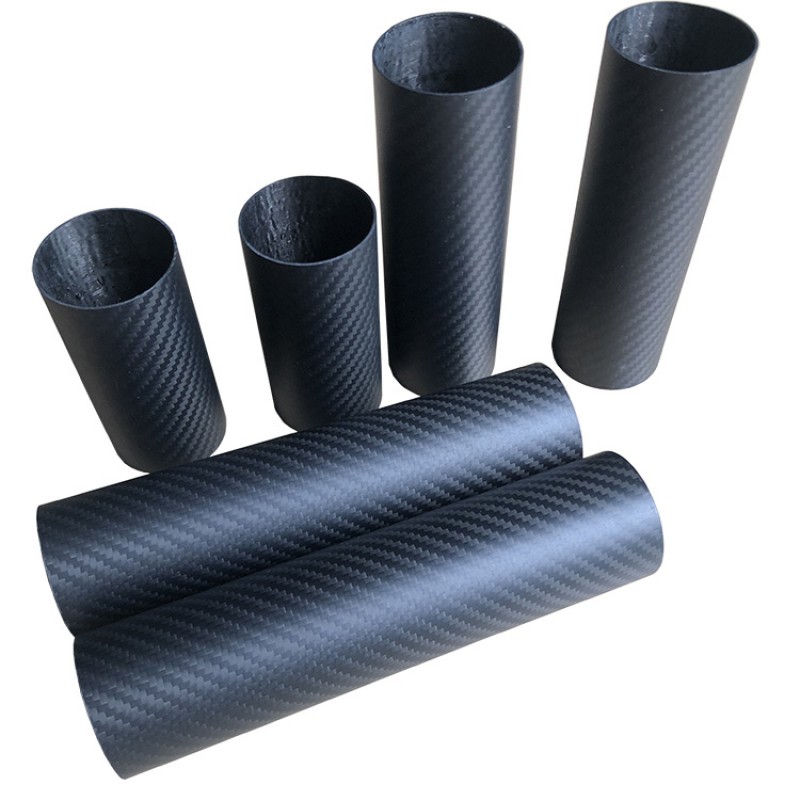 RJXHOBBY 3K Carbon Fiber Round Tube 1500mm (OD:8-25mm)