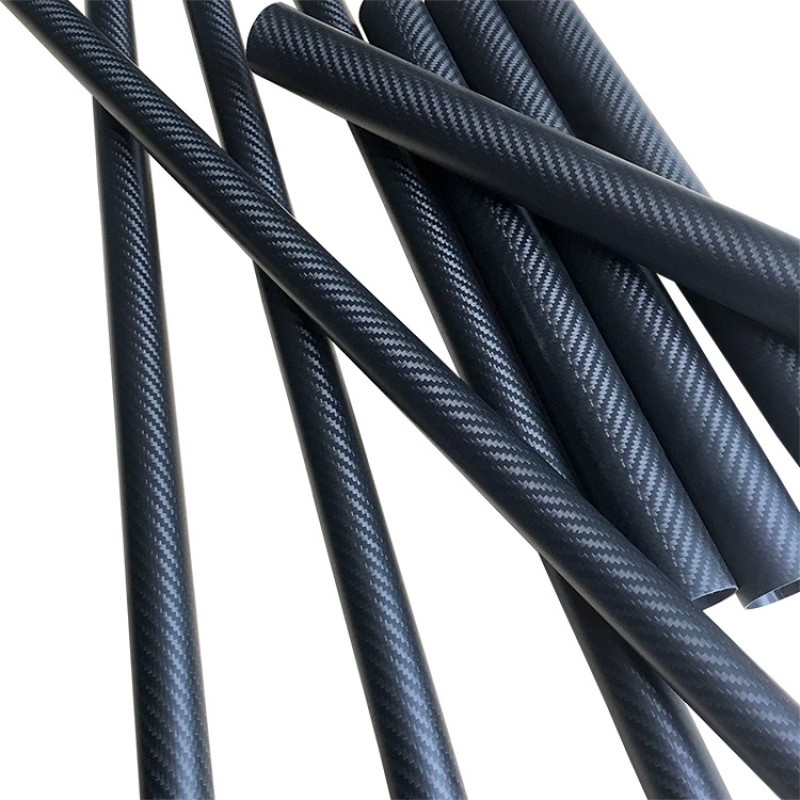 RJXHOBBY 3K Carbon Fiber Round Tube 1500mm (OD:8-25mm)