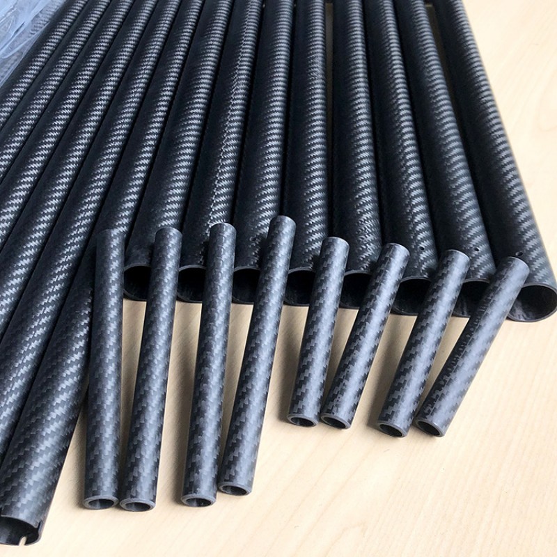 RJXHOBBY 3K Carbon Fiber Round Tube 1500mm (OD:8-25mm)