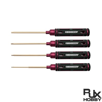 RJX Hex Screw driver Tools Kit 1.5mm / 2.0mm / 2.5mm / 3.0mm for RC Models Car Boat Airplane