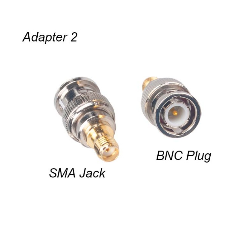 RJXHOBBY 4 pcs SMA to BNC Kits RF Coaxial Adapter Male Female Coax Connector 