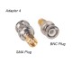RJXHOBBY 4 pcs SMA to BNC Kits RF Coaxial Adapter Male Female Coax Connector 