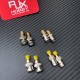 RJXHOBBY 4 pcs SMA to BNC Kits RF Coaxial Adapter Male Female Coax Connector 