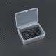 RJXHOBBY 50pcs M3 Round Aluminum Alloy Standoff Spacer Studs 