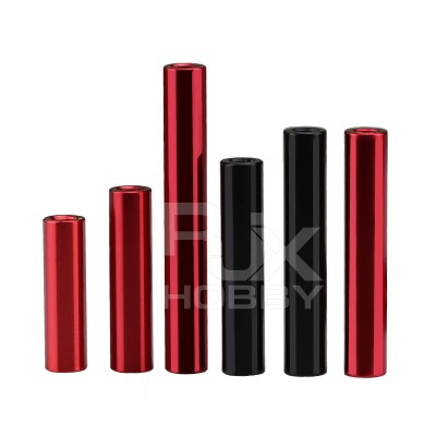 RJXHOBBY 50pcs M3 Round Aluminum Alloy Standoff Spacer Studs