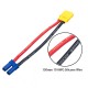 RJXHOBBY EC5 Female to XT90 Male Conversion Adapter 150mm 10AWG for RC Batteries